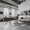 Lyginimo lenta Air Board M Black Plus 120x38cm 1072484 LEIFHEIT