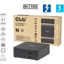 Club3D dokstacija CSV-2562, 180W, 2x HDMI 8K60Hz, 3x USB 2.0, 3x USB 3.2, 1x Thunderbolt 5, 120Gbit/s