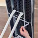 Triikimislaua kangas Thermo Reflect S/M Must 125x40cm 1071679 LEIFHEIT