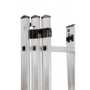 ALUMINIUM TRIPLE SECTION MULTI-PURPOSE LADDER 3x8 150kg AW23080 AWTOOLS