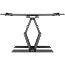 Goobay sienas stiprinājums TV Wall Mount Pro FULLMOTION (L), 200x200-600x400mm, 15&deg;, 60&deg;, melns
