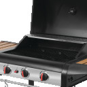 Gāzes grils NATORI, 3 BURNERS, 9KW YG-20009 YATO