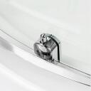Showerstyle Душевая кабина PRIVIA 7264044, 80 см x 80 см x 201 см, белый цвет/хромированный цвет, 5 мм закаленное стекло, поддон