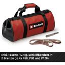 Einhell juhtmeta lintfail TE-BF 18 Li-solo 4461000, 18V, 457mm, 9mm, 13mm, 250-1700m/min, 12 lihvpaberit, tolmuadapter