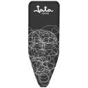 Jata Triikimislaua kate RF52, 124cm, 40cm, must, m&otilde;eldud TP520 triikimislauale, 1 tk.