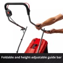 Bezvadu zāles pļāvējs, EINHELL, 3413266, 33 cm, 18V, 5 augstuma regulē&scaron;anas līmeņi, 200 m&sup2; laukumiem