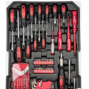 Instrumentu komplekts koferī, 419gab., PROF; SK-419-03 SILVER