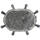 Giles & Posner Galda raklete EK1872GV2VDE, 1200W, akmens plāksne 43x30cm, 8 pannas, 8 lāpstiņas, regulējams termostats