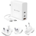 Hyper strāvas adapteris HJG140WW, 140W, 2xUSB-C, 2m USB-C kabelis, ātrā uzlāde