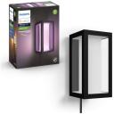 Philips Hue WCA Impress Āra Sienas Lampa 8718696174333, 8 W, 2000-6500 K, IP44, LED, 1180 lm, Dimmable, Zigbee