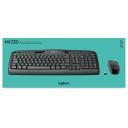 Logitech Juhtmevaba klaviatuuri ja hiire komplekt 920-003989, 10m, 1000dpi, 11 multimeedia nuppu, 4 programmeeritavat F-nuppu