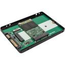 Digitus 2.5" SATA HDD korpus M.2 v&otilde;i mSATA DA-71118, SATA 6Gb/s, 520 MB/s, alumiinium, 1 x 2.5" sisemine