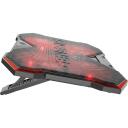 Genesis klēpjdatora dzesē&scaron;anas paliktnis Oxid 260 NHG-2075, 17,3'', 4 ventilatori, 130 mm, 850-1010 apgr./min., USB, melns