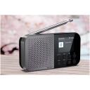 Sharp OSAKA tasku/k&auml;eshoitav digitaalne raadio DR-P520(GY), 5,08 cm, 12 h, Bluetooth 5.3, DAB/DAB+/FM