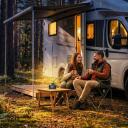 Hawk Pārnēsājams kloķa radio HWRDI420GN, FM/AM, 4W, USB-C uzlāde, lukturis, SOS funkcija
