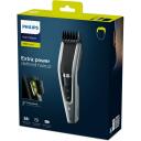 Philips matu griezējs HC5630/15 28 garuma iestatījumi, akumulatora darbība 90 min, mazgājams, ergonomisks rokturis, melns/sudrabs