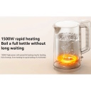 Elektriskā tējkanna 1500 W 1.5 L nerūsējošā tērauda konstrukcija balta Kettle 2 Lite BHR9036EU Xiaomi