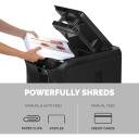 Fellowes Шредер AutoMax 600M 600 листов, 2 x 12 мм микрорезка, 83 л, 60 дБ, 4 колеса, P-5, автоматический реверс