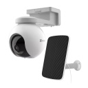 Ezviz EB8 4G CS-EB8-3MP-4GA Āra 3MP 2K Sfēriskā IP Pan & Tilt 360° Akumulatora Kamera MicroSD / Nakts Redzamība Balta