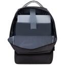 Rivacase Kuprinė 7563BLACK, 15.6", 1 skyrius, 1 priekinė ki&scaron;enė, USB prievadas, pelė įtraukta