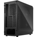 Fractal Design Arvutikorpus Focus 2 FD-C-FOC2A-01, must, ATX, 2xUSB 3.0, 6x2.5'', 2x3.5'', klaass k&uuml;lgpaneel, tolmu filtrid