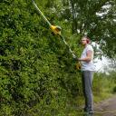 Hedge trimmer telescopic 550W, POWERPLUS, POWXG2044, Blade length: 550 mm, Max. length extended: 2.885 m