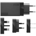 Lenovo Reisijate adapter USB-C AC 40AW0065WW, 65 W, AC 100-240 V, 5/9/15/20 V, 4 pistikut, kompaktne disain