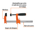 Spīle 150 mm, dziļums 60 mm, maksimālā slodze 140 kg PRF-6 TRUPER