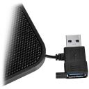 Deepcool U-Pal s&uuml;learvuti alus, DP-N214A5-UPAL, 2x140mm, 1000 RPM, 92.22 cfm, USB 3.0, must