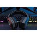 Onikuma GT806 austiņas, GT806 Black, 50mm, RGB, vadu, Bluetooth 5.4, Wi-Fi 2.4 GHz, 20h, 15m, 1000mAh