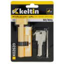 Keltin Užrakto cilindras su rankenėle K02639, 30/30G mm, 3 raktai, aliuminis, ZnAl lydinys, 25000 ciklų