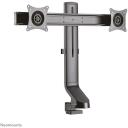 Neomounts monitors stiprinājuma roka FPMA-D860DBLACK, 10-27", 7 kg, 240-470 mm augstuma regulē&scaron;ana, 360&deg; rotācija, 20&deg; svēr&scaron;ana