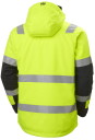 Hi-vis ziemas jaka Alna 2.0, CL3, dzeltena/melna, L, Helly Hansen, 71392_369-L, 100% poliesteris, 215 g/m&sup2;, 100% poliamīds, 235 g/m&sup2;, Primaloft Black Eco, 133 g/m&sup2; &ndash; rumpja daļā, 80 g/m&sup2; &ndash; piedurkņu daļā un kapucei