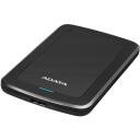 Adata HDD AHV300-1TU31-CBK 1 TB, 2.5", USB 3.2 Gen 1, must, AES kr&uuml;pteerimine, Plug and Play, USB kaabel kaasas