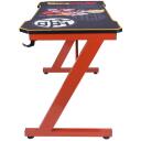 Subsonic M&auml;ngulaud DBZ SA5593-D1, 110cm, 60cm, 75cm, 18kg, must/oranž, PVC, metall, veekindel, XXL hiirematt