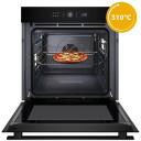 Whirlpool Krosnis WOI4S8PM0SBA, 73 L, Elektrinė, Pirolitinė/Hidrolitinė, Elektroninė, Garų funkcija, Konvekcija