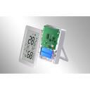 Sonoff Gaisa Sargs TH SNZB-02DR2, 3.6" LCD, &plusmn;0.2&deg;C, &plusmn;2% RH, ZigBee 3.0, Bluetooth, 2xAAA, datu analīze