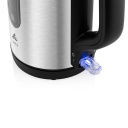 Elektriskā tējkanna ar 2200 W jaudu, 1.7 L ietilpību un 360° rotācijas bāzi ETA959990000 Amelie Stainless Steel ETA
