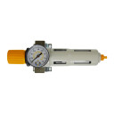 Gaisa līnijas filtrs ar spiediena regulatoru, 1/4" savienojums, 1-16 bar, 0.580 kg, AW10256, AWTOOLS