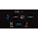 Manta Dekoratsioon SNL103WH, 5W, 5V, 22.5cm, 18.7cm, USB, Pleksiklaas, 2m kaabel, Integreeritud LED pirn, Hobune