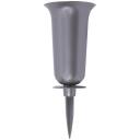 Form Plastic Hauavase 4311760, 32.7 cm, 13 cm, h&otilde;bedane v&auml;rv, maasse sisestatav vaas