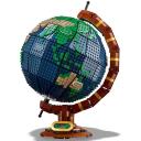 Lego LEGO IDEAS 21332 GLOBUSS, 2585 elementu, 18+ gadi, instrukcijas lapa