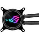 Asus ROG Strix LC III 360 ARGB protsessori vedelikjahutuskomplekt 90RC00T1-M0UAY0, 3 ventilaatorit, 2200 RPM, 70,38 cfm