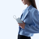 Kompakts ārējais uzlādes akumulators ar ātrās uzlādes funkciju 10000 mAh 22,5 W USB-C PD / USB 2.0 Gaiši zils BHR9073GL Xiaomi