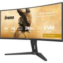 Iiyama G-MASTER GCB3486WQSCP-B1 LCD monitor, 86.4 cm, 3440 x 1440, 240 Hz, 0.4 ms, KVM, FreeSync Premium