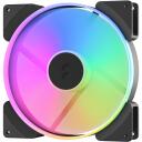 Fractal Design Prisma AL-18 ARGB PWM FD-FAN-PRI-AL18-PWM, 180mm, 146.8 cfm, 300-1200 rpm, PWM kontrole, RGB apgaismojums