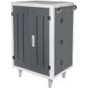 Digitus uzlādes ratiņi DN-45002, 30 uzlādes bāzes, 5V, 2,1A, 110-220V, 50-60Hz, 3 ventilatori, RCD 30mA