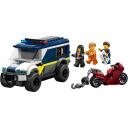 Lego LEGO CITY 60479 Policijas ieslodzījuma transporta furgons, 198 elementu, 3 figūriņas