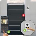 Tellur Viedais WiFi Durvju zvans TLL331511, 1080P, 350g, IP54, 2MP, 140&deg;, 2.4G WiFi, divvirzienu audio, nakts redzamība
