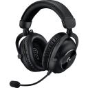 Logitech G Pro X2 Lightspeed 981-001263, 30m, 3000min, 50h akumulatora darbība, 7.1 Surround Sound, USB centrmezgls, Binaural